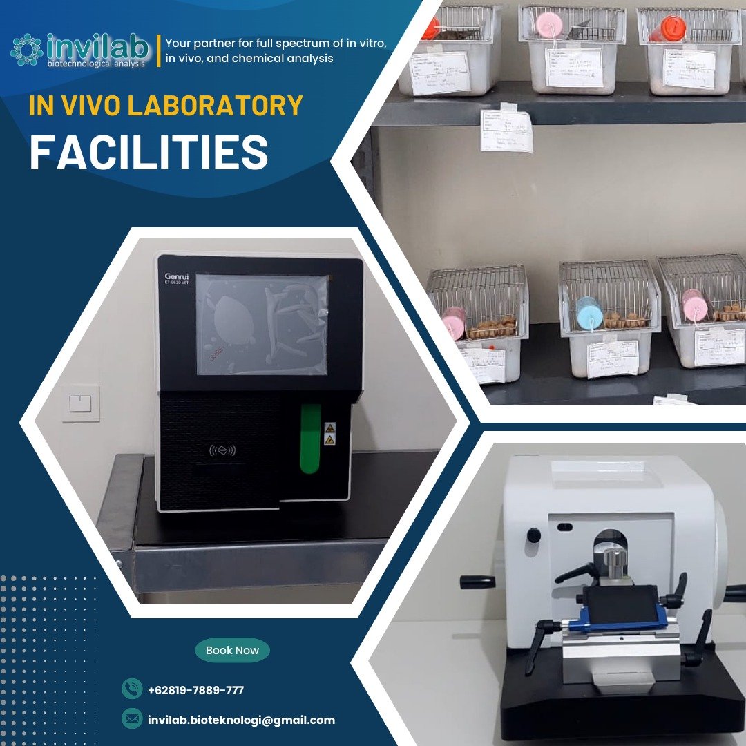INVILAB in vivo laboratory facilities