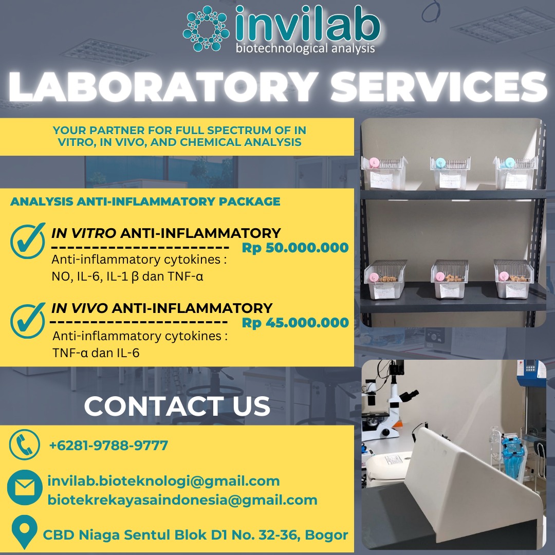 Overview of INVILAB laboratory services